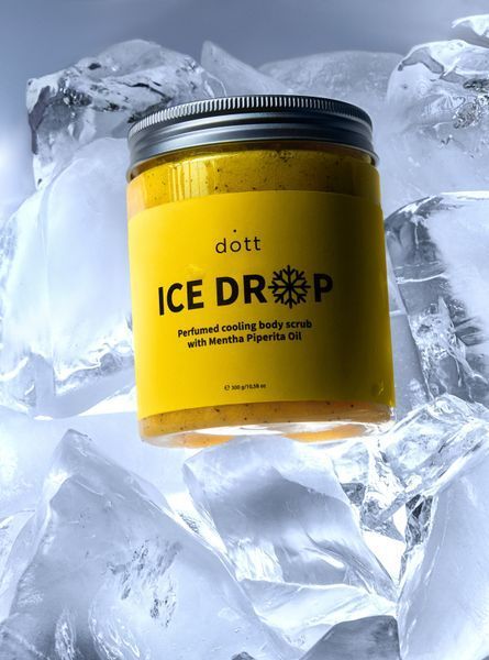Not perfect | Perfumed cooling body scrub ICE DROP