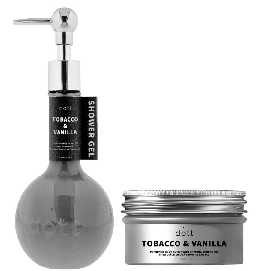 Set Perfume shower gel + body butter | TOBACCO & VANILLA