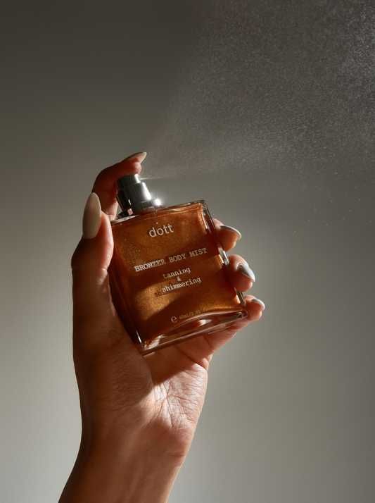 Бронзер спрей для тіла Bronzer Body Mist - dott — продукт, який