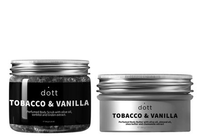 Set Perfumed scrub + body butter | TOBACCO & VANILLA