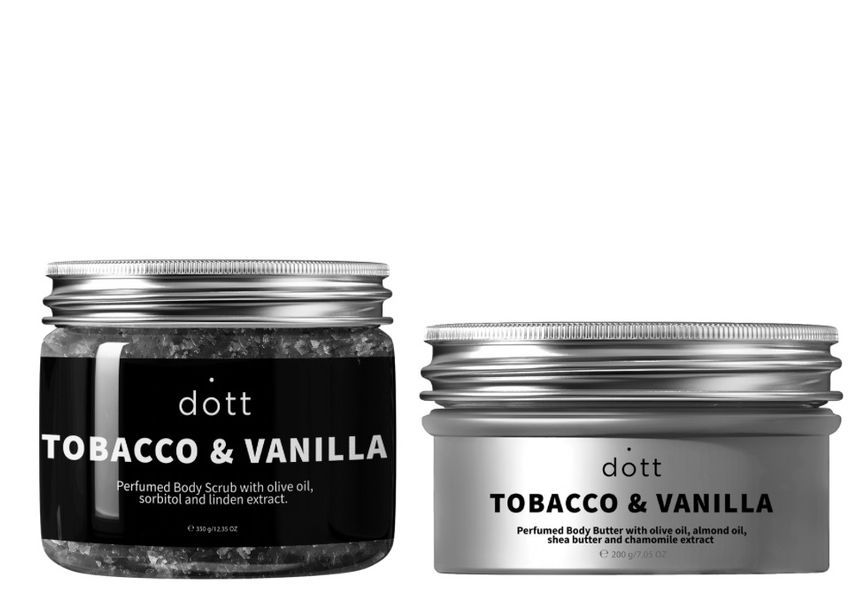 Set Perfumed scrub + body butter | TOBACCO & VANILLA