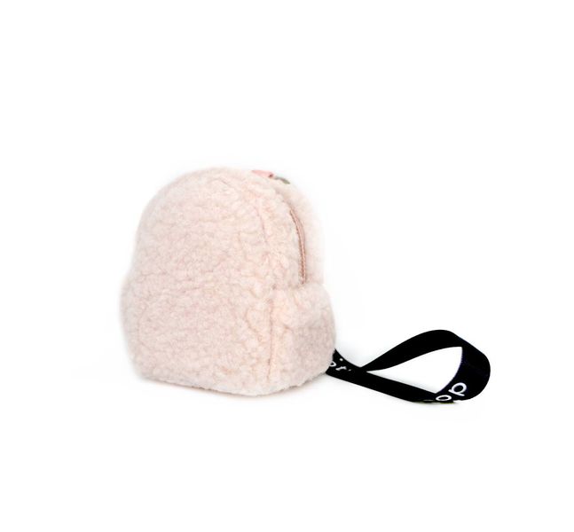 Plush Mini Backpack Keychain PINK